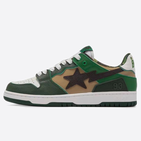 Bathing Ape Vape SK8 STA #2 Green 1i30-191-006