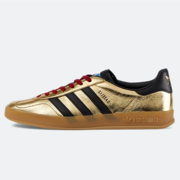 ADDS X Gucci Gazelle Metallic Gold 707847 AAA2M 8043