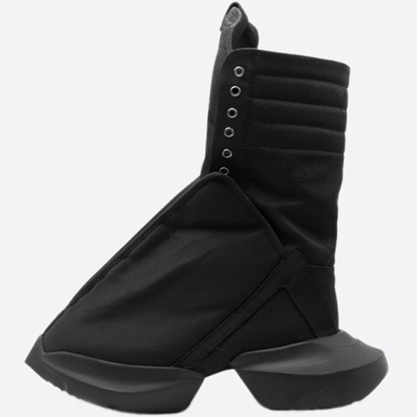 Rick Owens DRKSHDW High Gang Zipper Boots DU02A3831FC