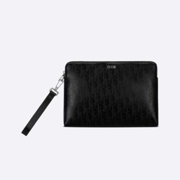 Dior Zip Pouch Oblique Galaxy Leather 2ESCA251VPD_H03E