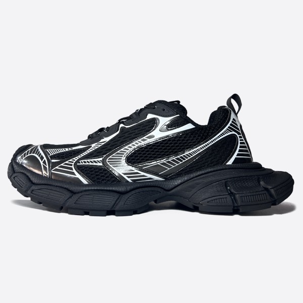 Balenciaga 3XL Sneakers Silver Black 734734W3XL11090