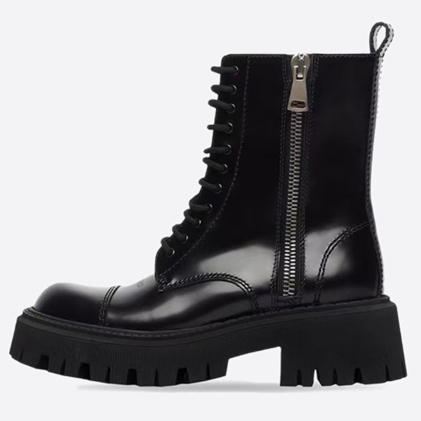 Balenciaga Tractor 20mm Lace-Up Boots 617420WA8E91000