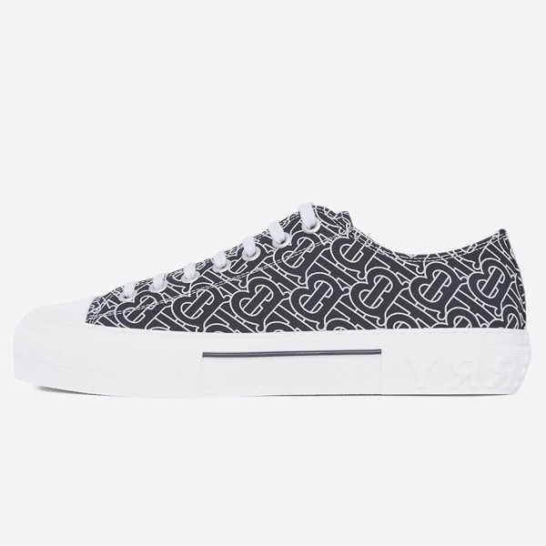 Burberry Monogram Print Cotton Sneakers 80498801