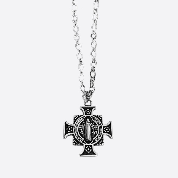 Chrome Hearts Vintage Alphabet Cross Pendant
