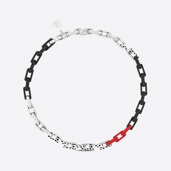 Louis Vuitton x Yayoi Kusama Monogram Chain Necklace M01087