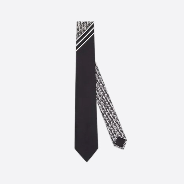 Dior Striped Oblique Silk Tie 11C1047A0443_C980