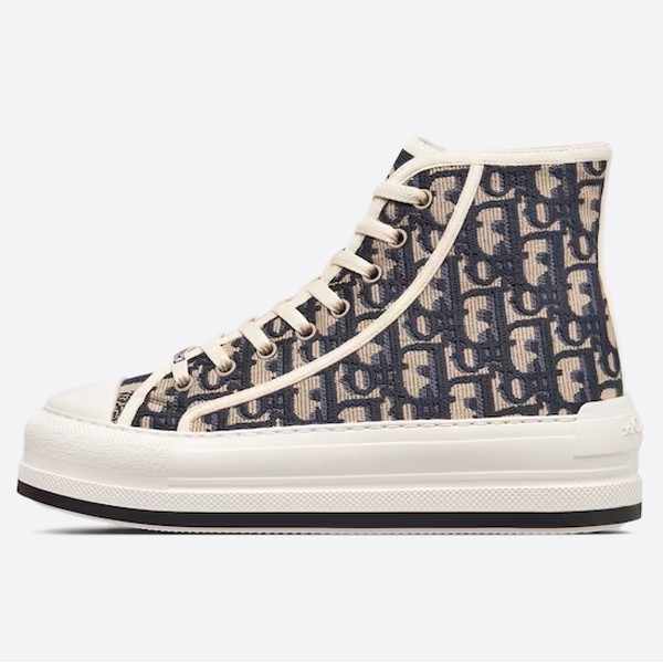 Dior Walk'n' High-Top Platform Sneakers KCK382POB_S56B