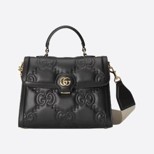 Gucci GG Matelassé Leather Handbag 736877 UM8HG 1046