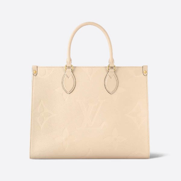 Louis Vuitton On the Go MM Color: Creme M46531