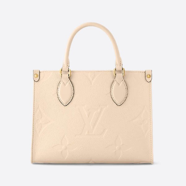 Louis Vuitton On the Go PM Color: Creme M46569
