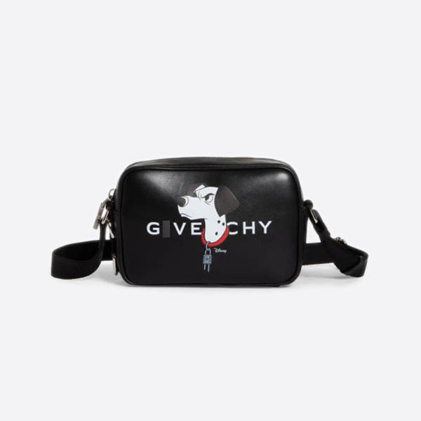 Givenchy Disney x '101 Dalmatians' Leather Camera Bag in Black