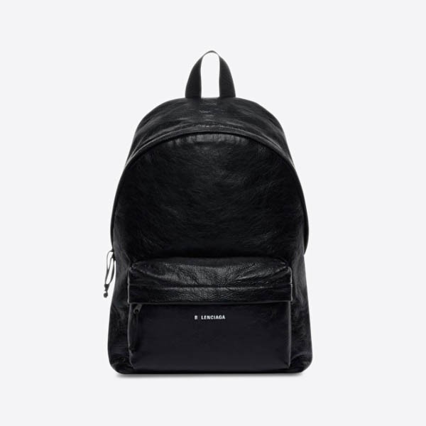 Balenciaga Explorer Backpack for Men, Black, 5032211VG071000