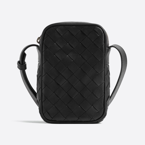 Intrecciato Zipper Cell Phone Pouch 729296VCPQ38803