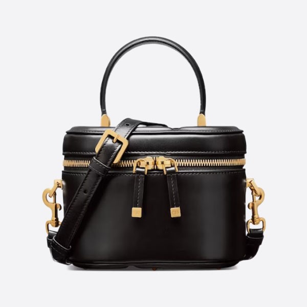 CD SIGNATURE Vanity Small Calfskin Bag S2203UMFV_M900