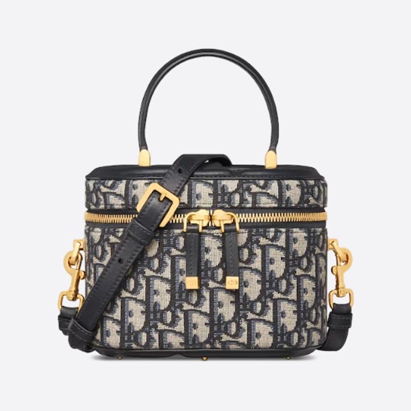 CD SIGNATURE Vanity Small Oblique Jacquard S2203UTZQ_M928