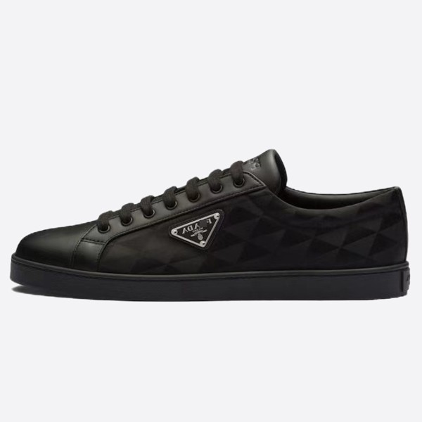 Leather x Nylon Sneakers 2EE376_3LNW_F0002_F_G000