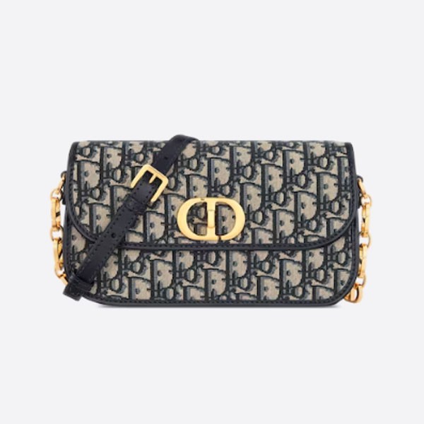 30 MONTAIGNE AVENUE Small Oblique Jacquard Bag M9261UTZR_M928