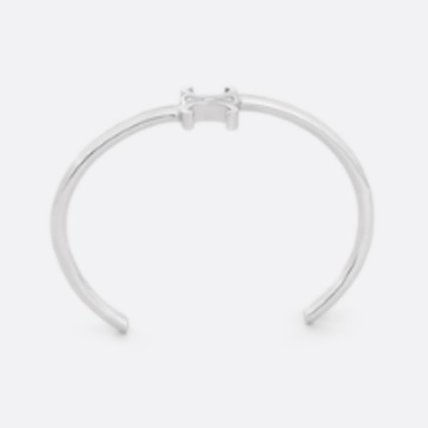 Triomphe Asymmetric Cuff - Rhodium-Finish Brass 460PQ6BRA.36SI