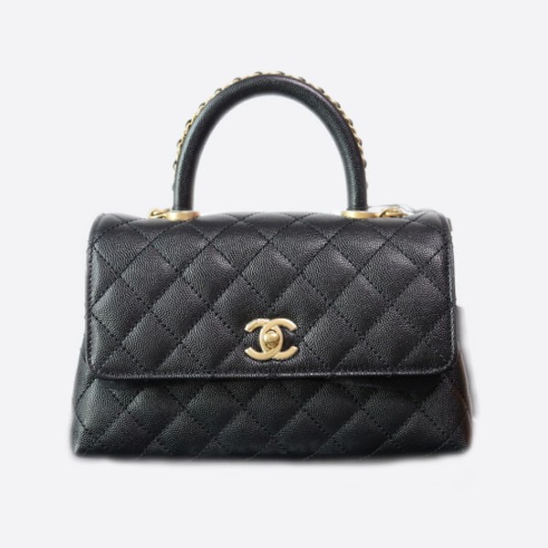 23 Coco Handle Small Black A92990