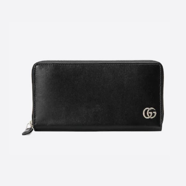 GG Marmont Leather Zip-Around Wallet 428736 0YK0N 1000