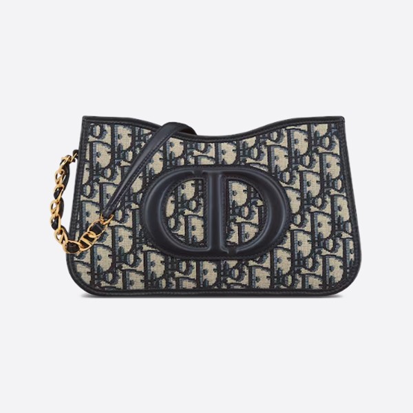 CD SIGNATURE Hobo Mini Bag Oblique Jacquard S2213UTZQ_M928