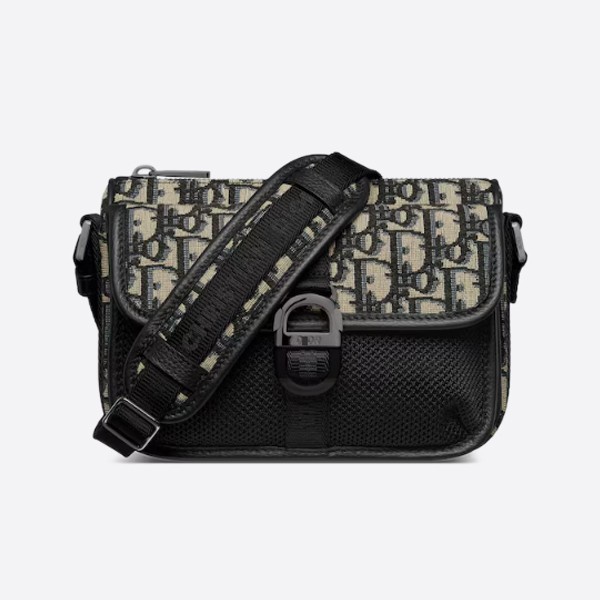 8 Mini Messenger Bag Oblique Jacquard 2ESWS006YKY_H27E