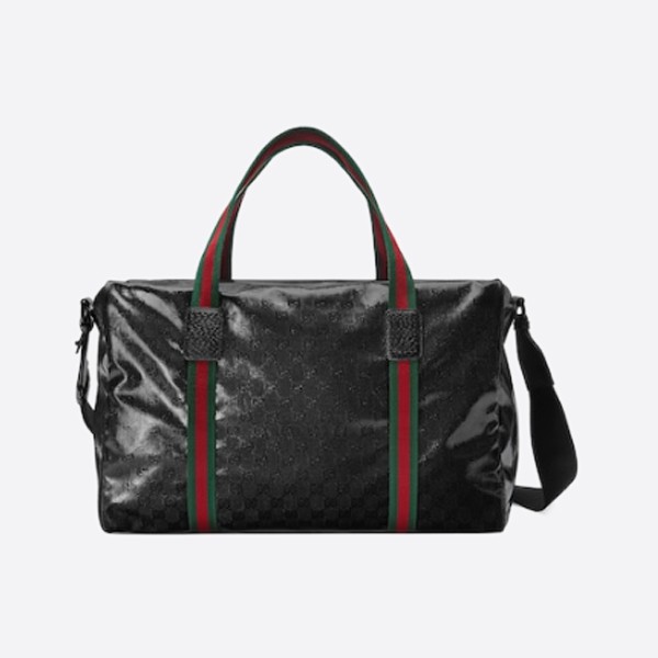 Large Duffle Bag with Web Stripe 758664 FACK6 1092