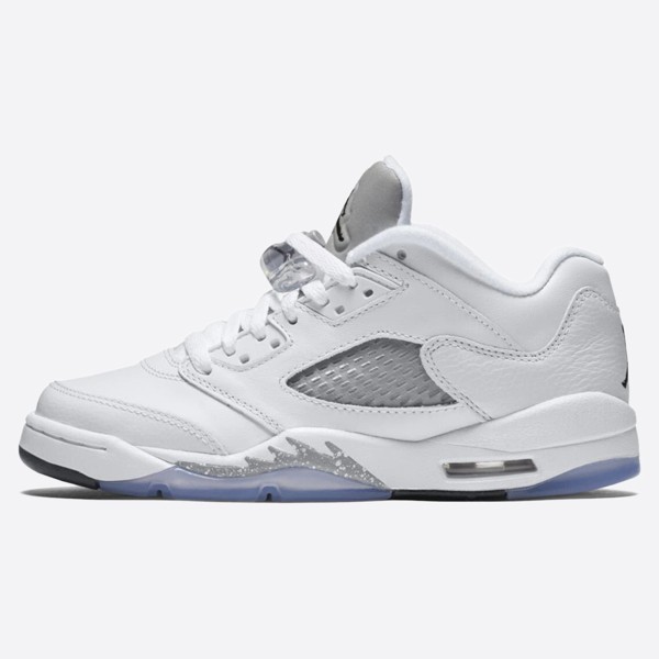 Nike Air Jordan 5 Low GS White Wolf Grey (Y) 819172-122
