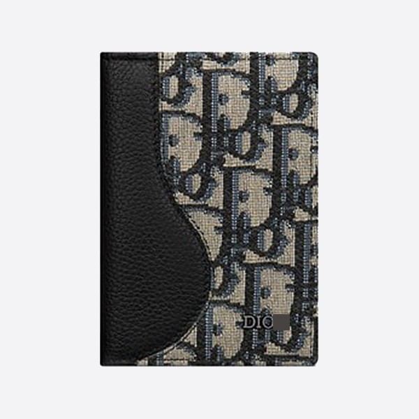 Dior Saddle Bifold Card Holder 2ADCH169YKS_H27E