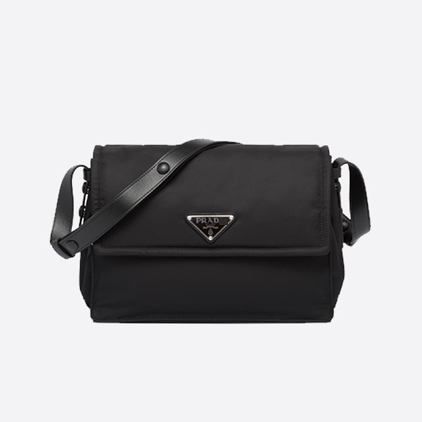 Prada Medium Padded Lininglon Shoulder Bag 1BD255_RDLN_F0002_V_OOO