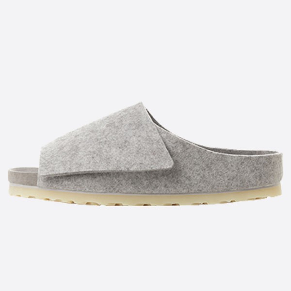Birkenstock x Fear of God Los Feliz Felt Cement Melange