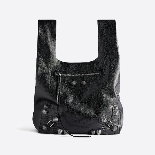 Balenciaga and Cagoule Shopper Bag, Black, 780976210KR1000