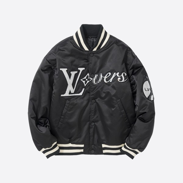 Louis Vuitton Embroidered Nylon Baseball Blouson