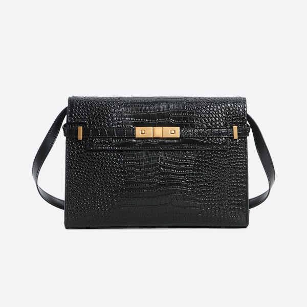 Saint Laurent Manhattan Embossed Shoulder Bag 579271DND0J1000