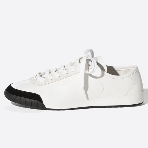 Chanel Sneakers - Calfskin & Suede Calfskin, White & Black G45714 B16598 NX845