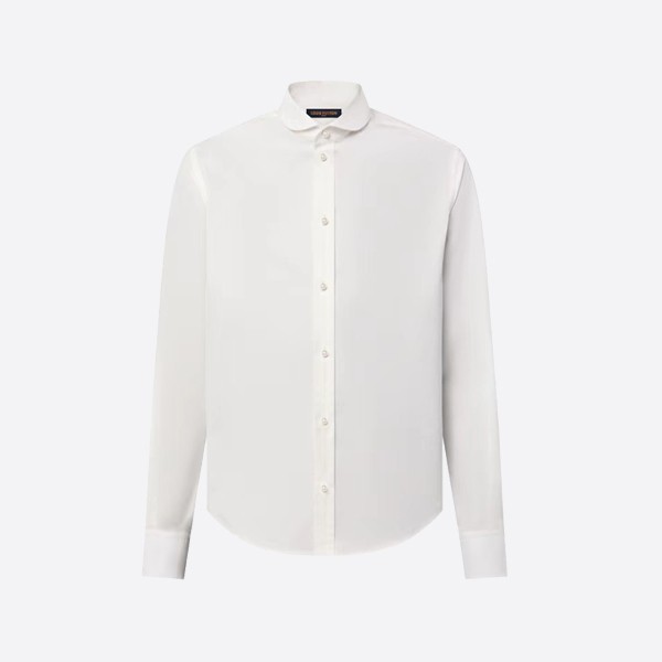 Louis Vuitton long-sleeved cotton shirt with pearl buttons
