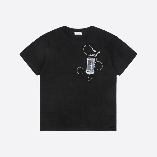 Off-White Black Scan Arr Over S T-Shirt