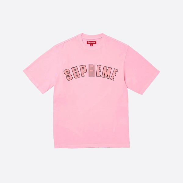 Supreme Cracked Arc S/S Top in Pink
