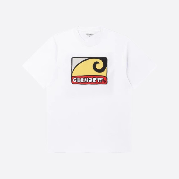Carhartt WIP S/S Fibo T-Shirt in White