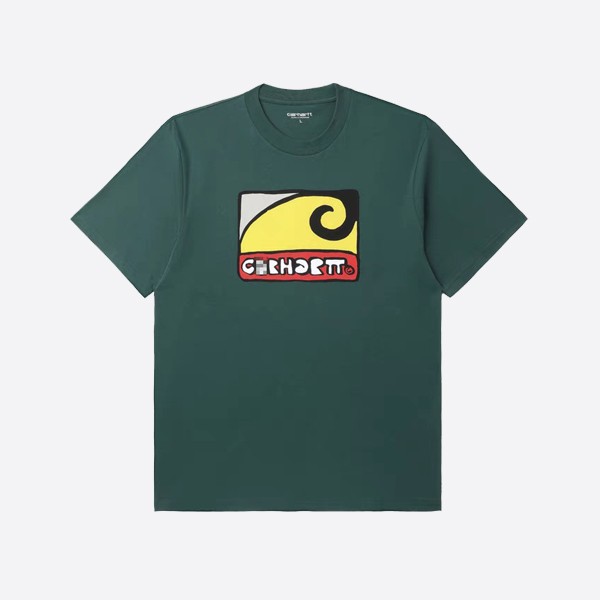 Carhartt WIP S/S Fibo T-Shirt in Discovery Green