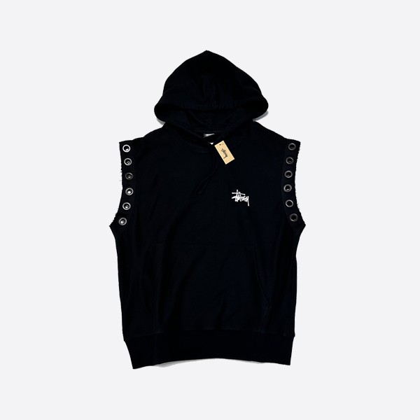 Stüssy x Junya Watanabe Hooded Vest in Black