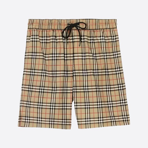 Burberry Vintage Check Drawcord Swim Shorts