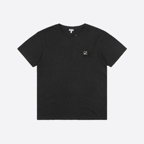 Loewe Regular Fit T-Shirt (Cotton) Black/White