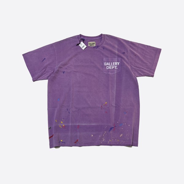 Gallery Dept. Vintage Logo Painted T-Shirt, Purple