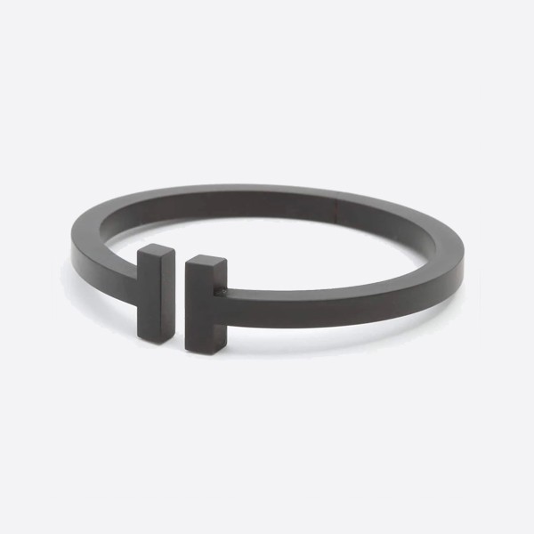 Tiffany T Square Bracelet Black 9090