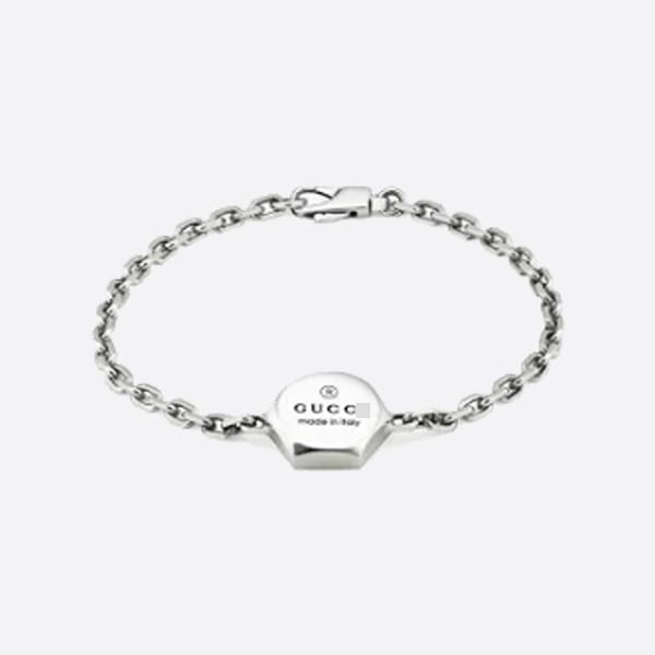 Gucci Trademark Bracelet (925 Sterling Silver) 779169 J8400 8106