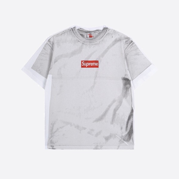 Supreme MM6 Maison Margiela Box Logo T-Shirt in White