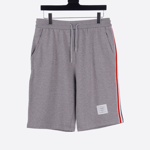 Thom Browne Classic Loopback Sweat Shorts in Grey