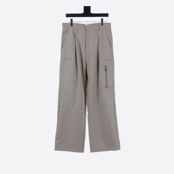 AMI Paris grey cargo pants