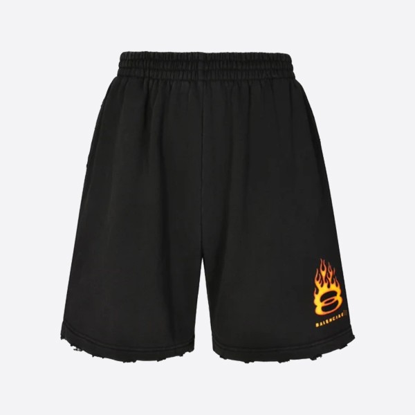 Balenciaga Burning Unity Bermuda Shorts